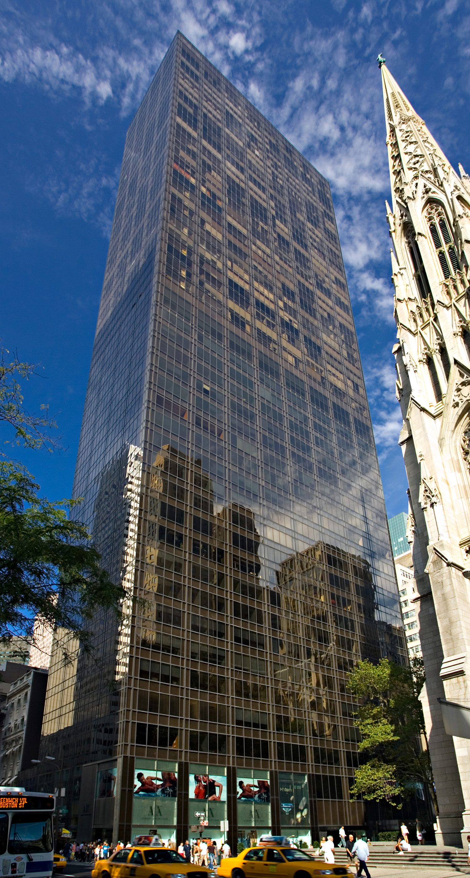 Olympic Tower, New York City - View from Fifth Avenue. © Mathias Beinling